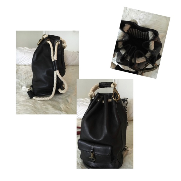 ππ₯Rare Black leather Boho Purse - Picture 2 of 7